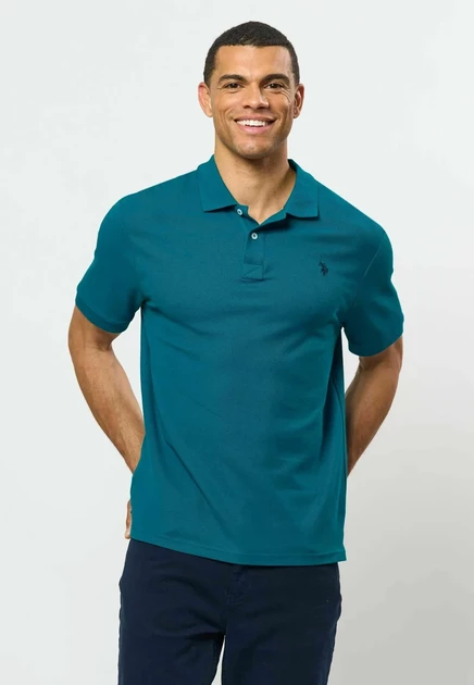 Мужское поло U.S. Polo Assn. Umalfred, темно-синее