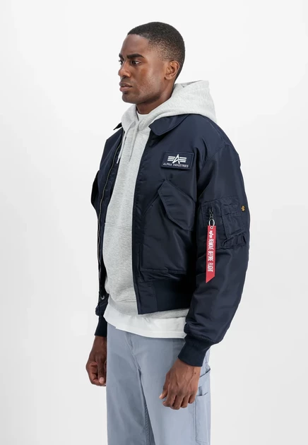 Унисекс бомбер Alpha Industries CWU-45, синий