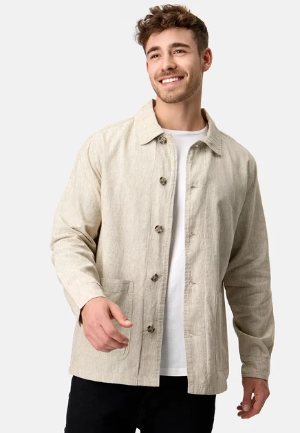 Мужская куртка Indicode Jeans INElton, серо-коричневая