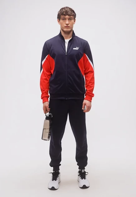 Мужской спортивный костюм Puma Ess Block, черно-синий