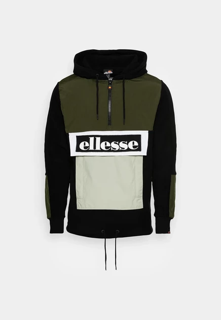 Мужская флисовая куртка Ellesse Periodic, черно-хаки