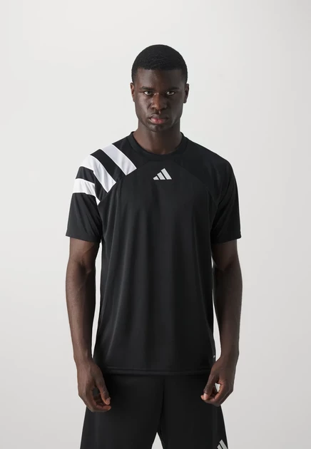 adidas Performance FORTORE 23 JERSEY - Sports T-shirt - black/team green/team yellow/team colleg red black/white