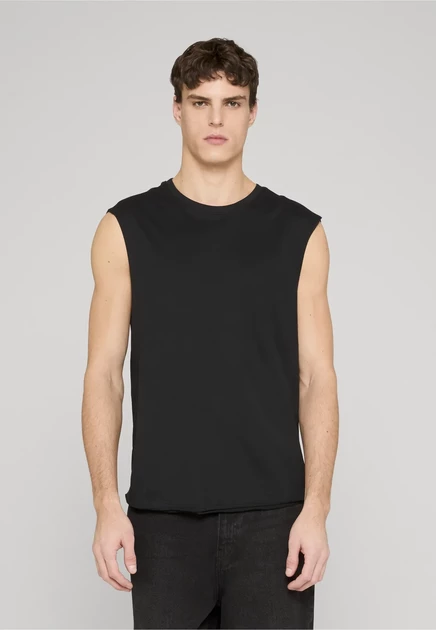 Urban Classics OPEN EDGE SLEEVELESS - Top - cloud black