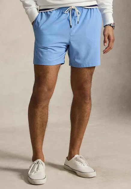 Polo Ralph Lauren 5.75-INCH TRAVELER CLASSIC SWIM TRUNK - Swimming shorts - white bristol blue