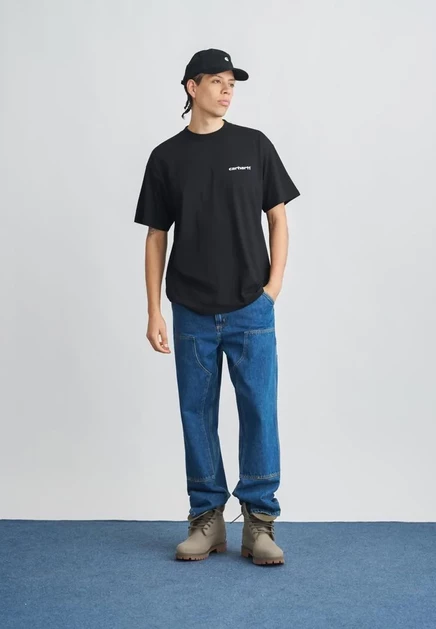 Мужская футболка Carhartt WIP Archive Lines, черная