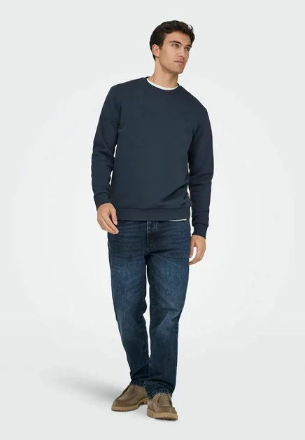 Мужские свитшоты Only & Sons Ceres, 2 шт., синие и оливковые