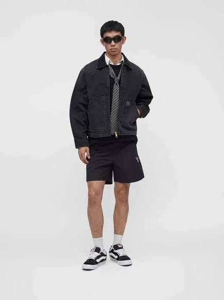 Мужская джинсовая куртка Carhartt WIP Arcan, черная