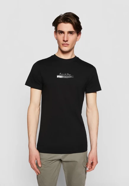 Мужская футболка Mister Tee Become the Change, черная