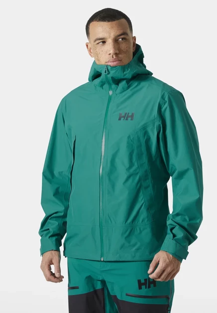 Мужская ветровка Helly Hansen VERGLAS 2.0, зеленая