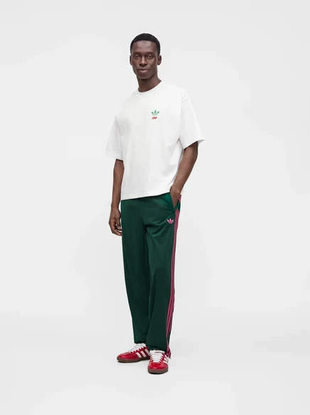 Мужские брюки adidas Originals Firebird, зелено-розовые