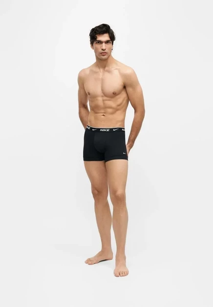 Мужские боксеры Nike Essential, 3 пары, черные/серые