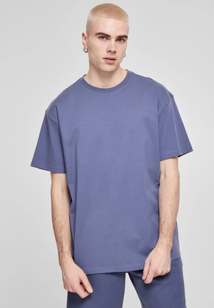 Urban Classics T-SHIRT HEAVY OVERSIZED - Basic T-shirt - amber vintageblue