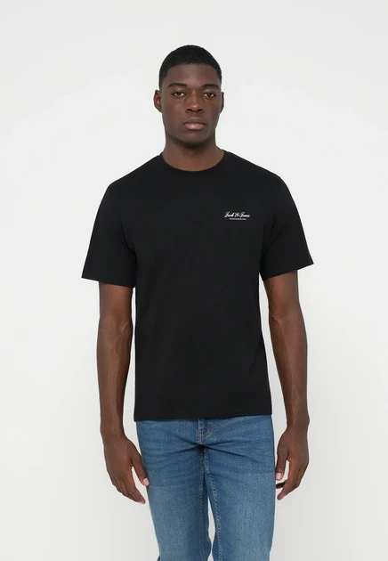 Мужская футболка Jack & Jones JJEARCHIVE, черная