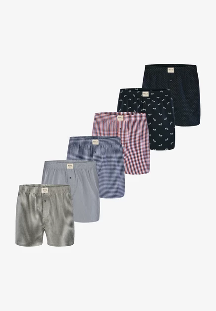 Мужские боксеры Phil & Co. Berlin 6-PACK, голубые и серые