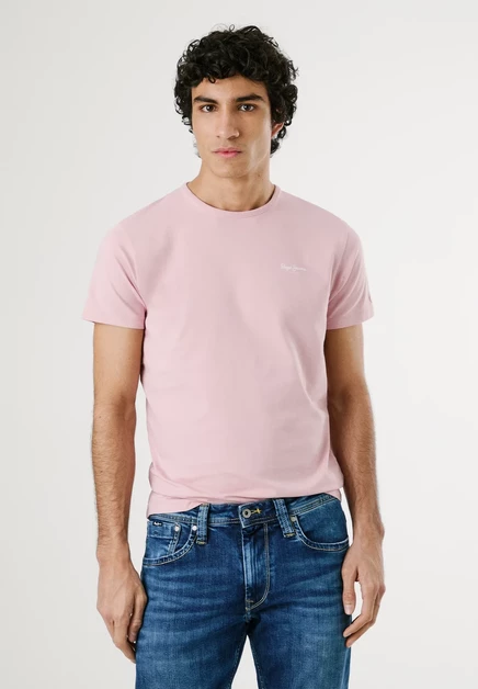 Pepe Jeans ORIGINAL - Basic T-shirt - shine yellow ash rose pink