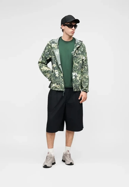 Мужская куртка Nike ACG Five Towers, черно-зелено-белая