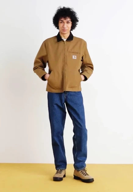Мужская летняя куртка Carhartt WIP Detroit, коричневая
