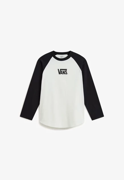 Мужской лонгслив Vans Core Raglan, черный
