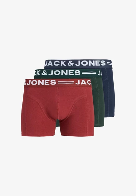 Мужские боксеры Jack & Jones Sense, 3 шт., черные