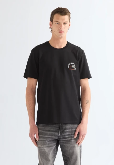 Мужская футболка Wrangler Small Graphic Tee, черная