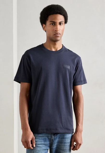 Мужская футболка Marc O'Polo Basic, фиолетово-синяя