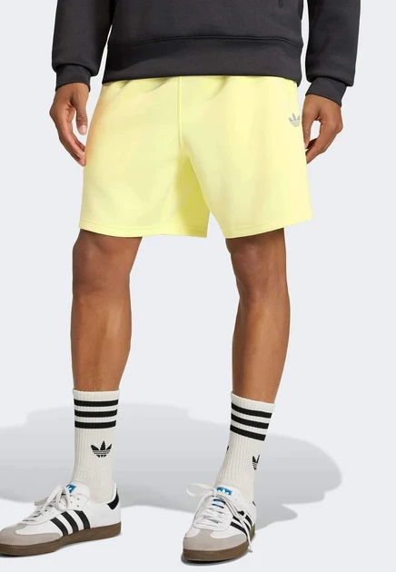 Мужские шорты adidas Originals Trefoil Essentials, лимонные