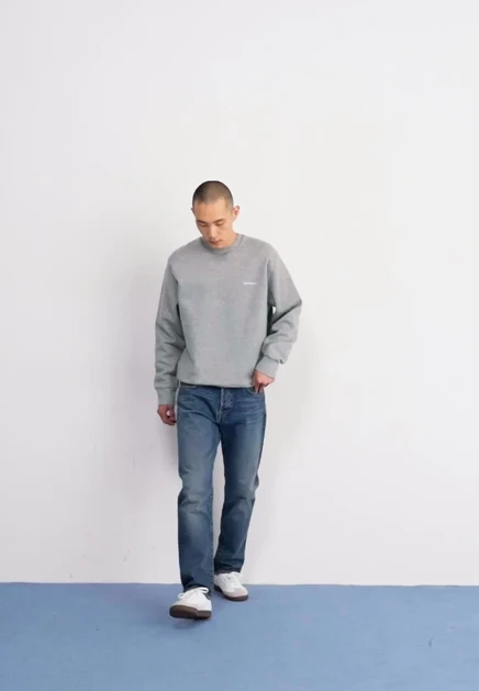 Мужские джинсы Carhartt WIP Klondike, темно-синие