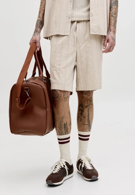 Мужские шорты Jack & Jones Jaiden, серо-бежевые