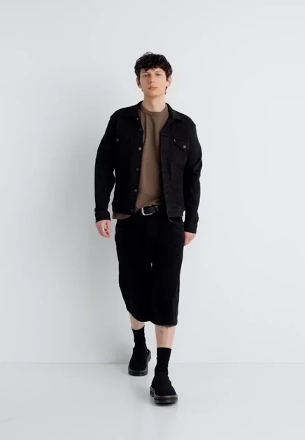 Мужская футболка Levi's Heavyweight, коричневая