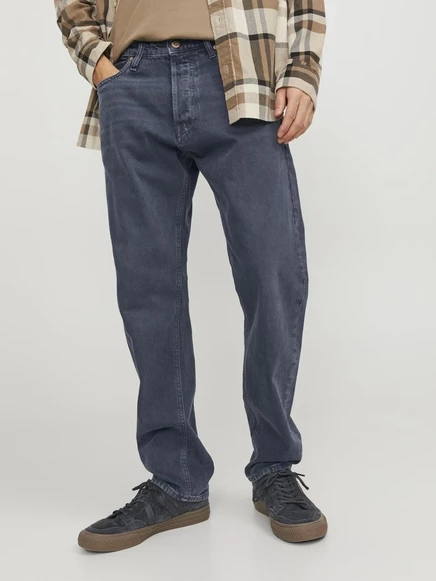 Мужские джинсы Jack & Jones JJICHRIS, асфальтовые