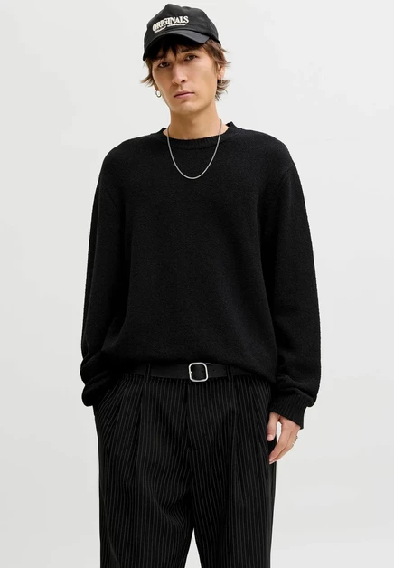 Мужской джемпер Jack & Jones Jornorrebro Catskills, черный