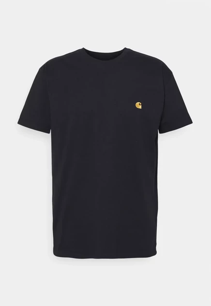 Мужская футболка Carhartt WIP CHASE, тёмно-синяя