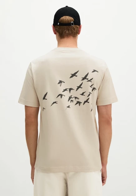 Мужская футболка Marc O'Polo Print, серая