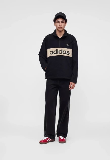 adidas Originals UNISEX - Fleece jumper - branch black