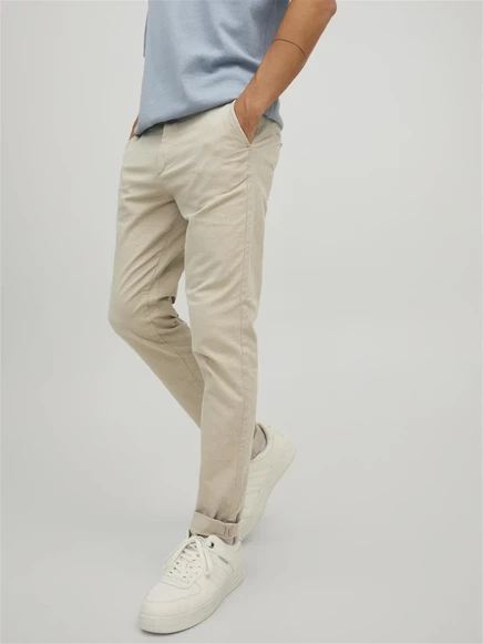 Мужские брюки Jack & Jones JPSTMarco Fury, бежевые