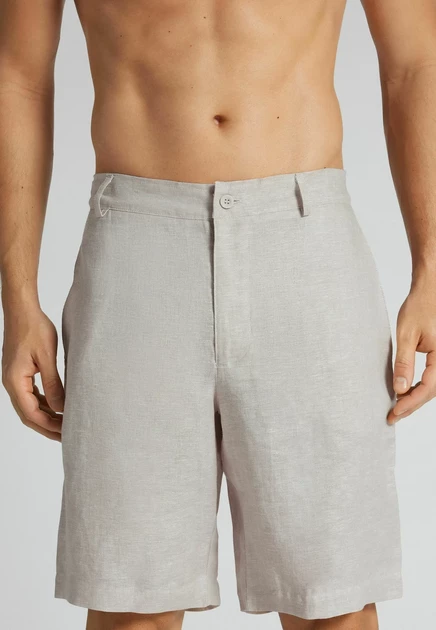 Мужские шорты IUMAN Intimissimi Side Pockets, бежевые