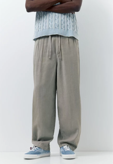 Мужские брюки Pull&Bear, светло-серые
