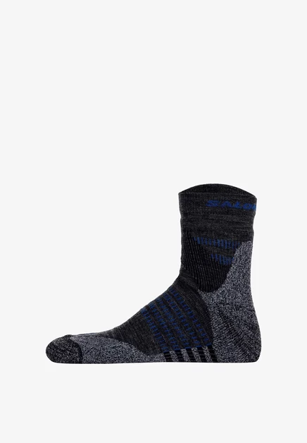 Носки Salomon X Ultra Access, 2 пары, антрацитово-черные