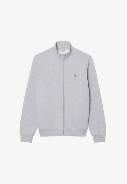 Куртка-бомбер Lacoste SH8870_031, темно-синяя, серебристая