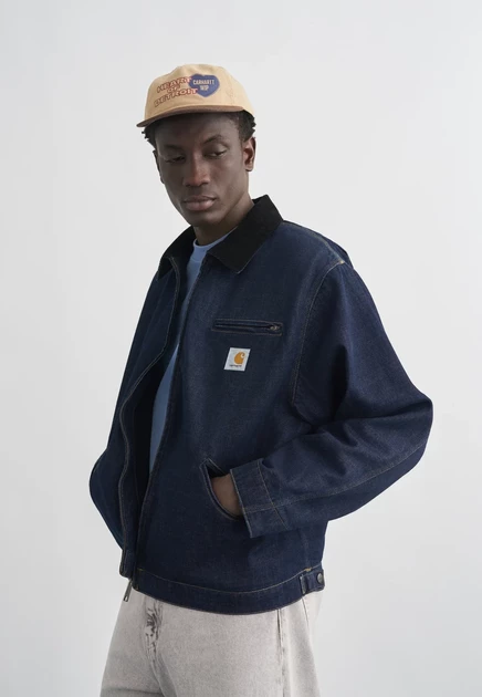 Мужская куртка Carhartt WIP Detroit, сине-черная