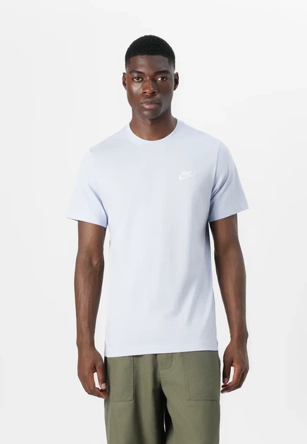 Мужская футболка Nike Sportswear Club Tee, красно-белая