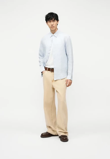 Мужская рубашка Jack & Jones JPRBLALAWRENCE, синяя