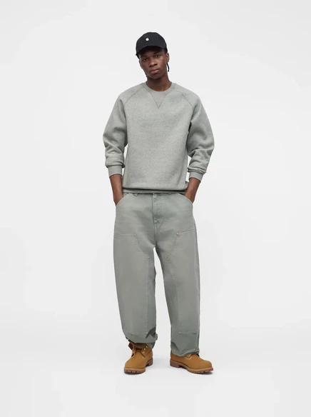 Мужская толстовка Carhartt WIP Chase, серо-золотистая