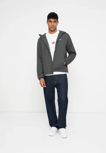 Мужская легкая куртка Tommy Jeans Chicago, черная