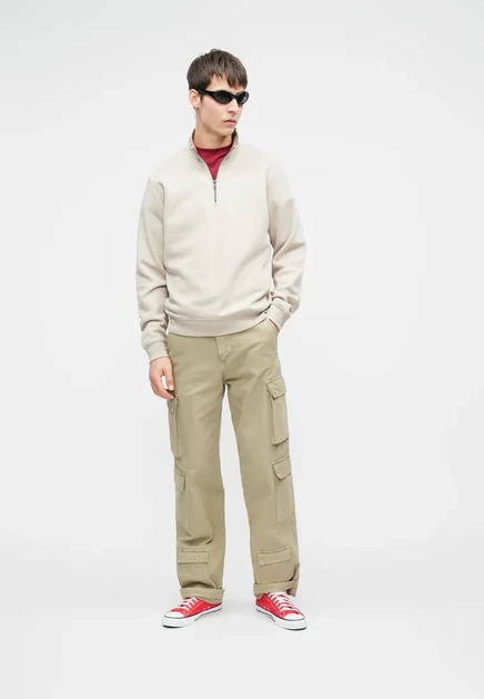 Мужской свитшот Jack & Jones JJEBRADLEY, бежевый