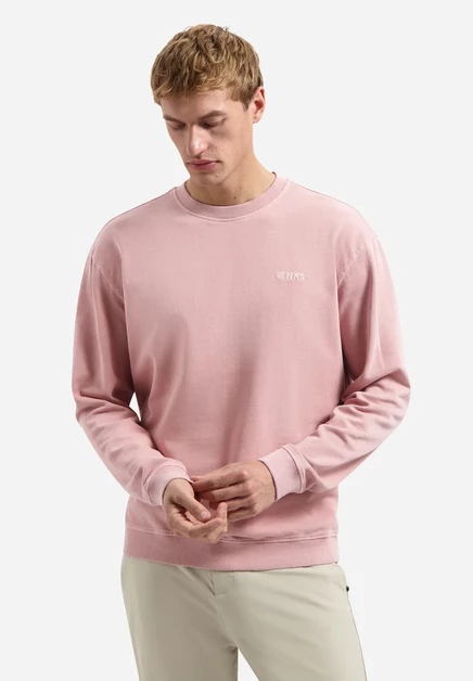 Мужской свитшот No Excess Garment-Dyed, светло-лиловый