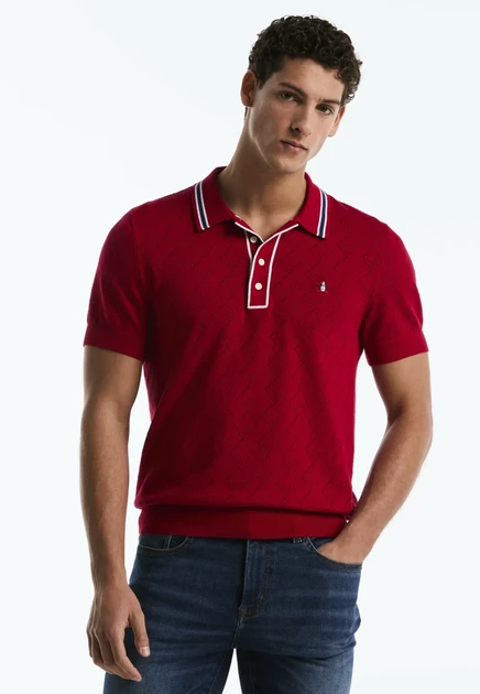 Мужское поло Original Penguin Pete, красное