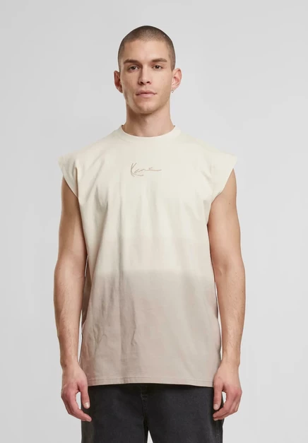 Мужская майка Karl Kani Signature Gradient, бежевая