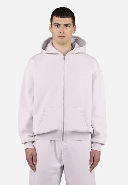 Мужская толстовка Pegador Logo Oversized, сиренево-белая