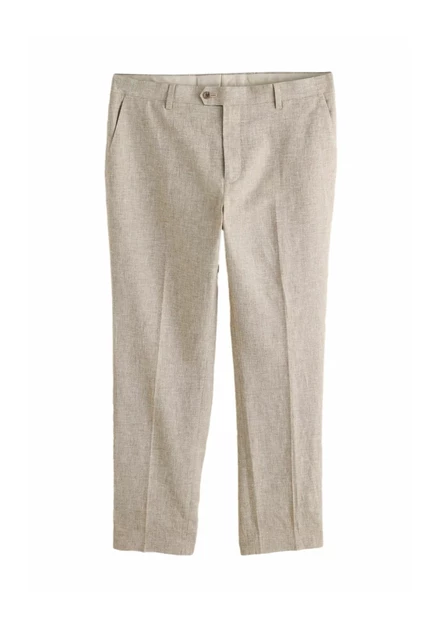 Next TAILORED FIT TEXTURE - Suit trousers - pink neutral